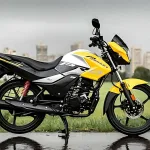 Hero Passion Plus 2025 in Black Nexus Blue, showcasing classic budget motorcycle design for Indian commuters