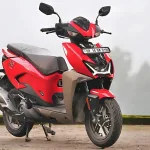 Hero Xoom Combat Edition 2025 in Polostar Blue, showcasing sporty scooter design for Indian urban riders
