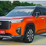 Honda Elevate 2025 in Radiant Red, showcasing bold compact SUV design with 1.5L engine for Indian families