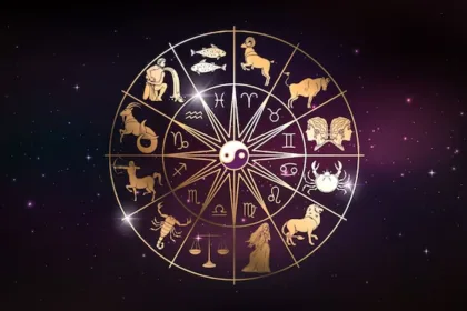 Zodiac wheel showcasing horoscope predictions for all sun signs on June 17, 2025.