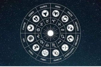 Zodiac wheel illustrating horoscope predictions for all sun signs on June 9, 2025.