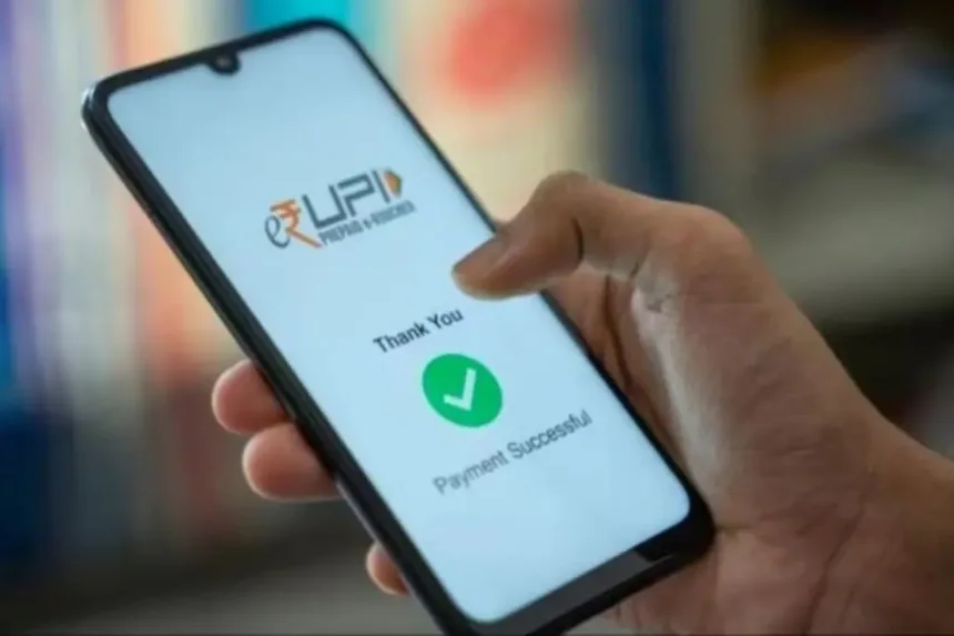 India Post counter with a dynamic QR code for UPI payments, set to be implemented across all post offices by August 2025.