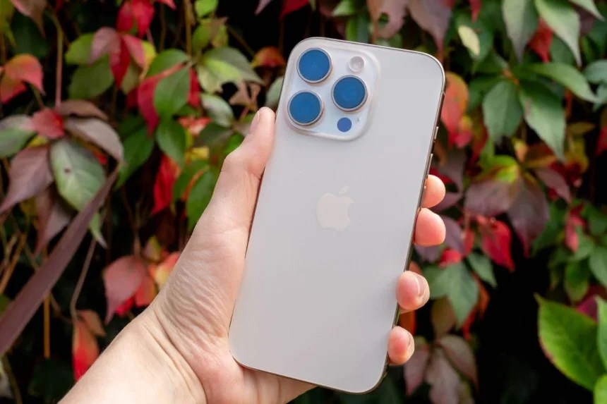 iPhone 16 Pro in Black Titanium, available with Rs 10,000 discount on Amazon India, June 2025.