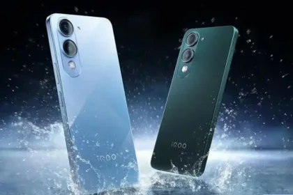 user exploring iQOO Z10 Lite 5G during India launch, 2025
