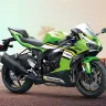 Kawasaki Ninja ZX-6R 2025 in Lime Green, showcasing aggressive supersport design with 636cc engine for Indian riders