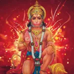Lord Hanuman as a divine child, born to Anjana Devi and Kesari with Vayu Dev’s blessings, celebrated in 2025.