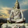 Depiction of Lord Shiva as Mahadev, the Supreme God, adorned with Rudraksha, symbolizing divine power in 2025.