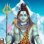 Lord Shiva in meditative pose with Rudraksha beads, symbolizing spiritual power and divine blessings in 2025