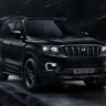 Mahindra Scorpio N Z4 AT in Napoli Black, launched in 2025 at Rs 17.39 lakh with a 7-seater layout and automatic transmission.