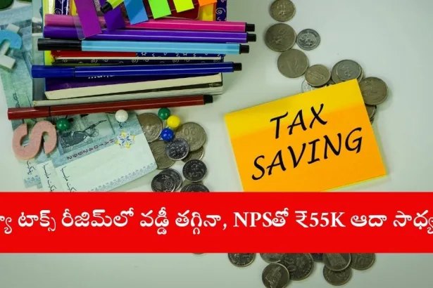 taxpayer reviewing NPS tax savings on laptop, India 2025
