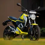 Oben Rorr electric bike 2025 with sporty design and aerodynamic frame for high-speed riding