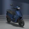 Ola S1 Air electric scooter 2025 in Neon, showcasing stylish design with 150 km claimed range for Indian commuters