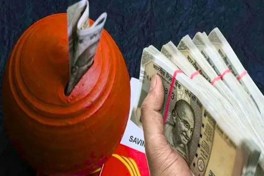Post Office Recurring Deposit Scheme 2025 promotional image, highlighting Rs 8.54 lakh returns on Rs 5,000 monthly investment.