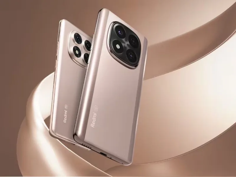 Redmi India website showcasing Note 14 Pro series launch, 2025