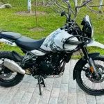 Royal Enfield Himalayan 452 2025 in Kaza Brown, showcasing rugged adventure design with 452cc engine for Indian riders