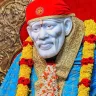 Shirdi Sai Baba idol at Shirdi temple, symbolizing his spiritual legacy of Shraddha and Saburi, revered in 2025.