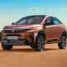 Tata Curvv 2025 in Cosmic Gold, showcasing coupe SUV design with updated pricing for Indian buyers