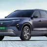 Tata Harrier EV 2025 in Empowered Oxide, showcasing premium electric SUV design with 627 km range for Indian drivers