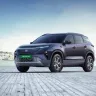 Tata Harrier EV in Hyderabad, launched in 2025 with a 627 km range, priced at Rs 25.15 lakh on-road.