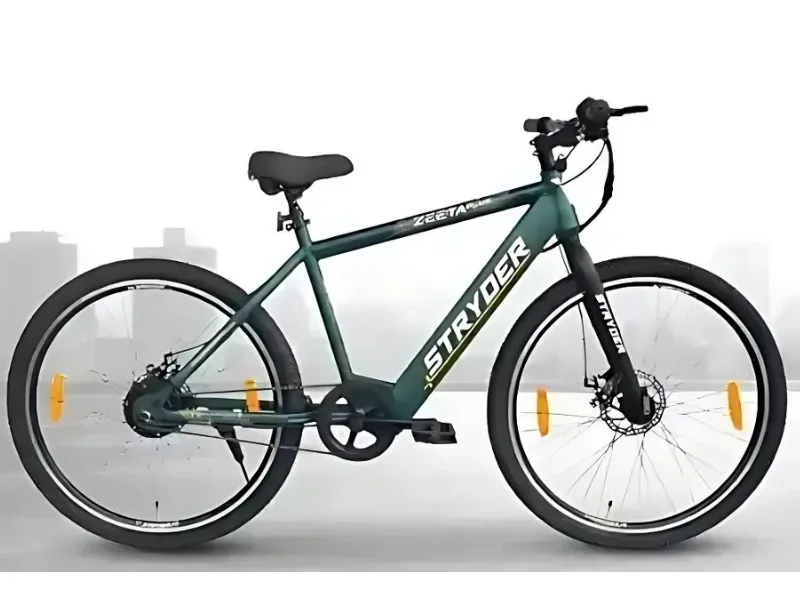 Tata Stryder electric cycle 2025 digital display with modern riding features