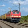 South Central Railway special train at Tirupati station, part of 8 trips to Karimnagar in July 2025.