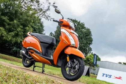 TVS CNG scooter 2025 concept, showcasing the world’s first CNG-powered scooter design for Telugu eco-conscious riders
