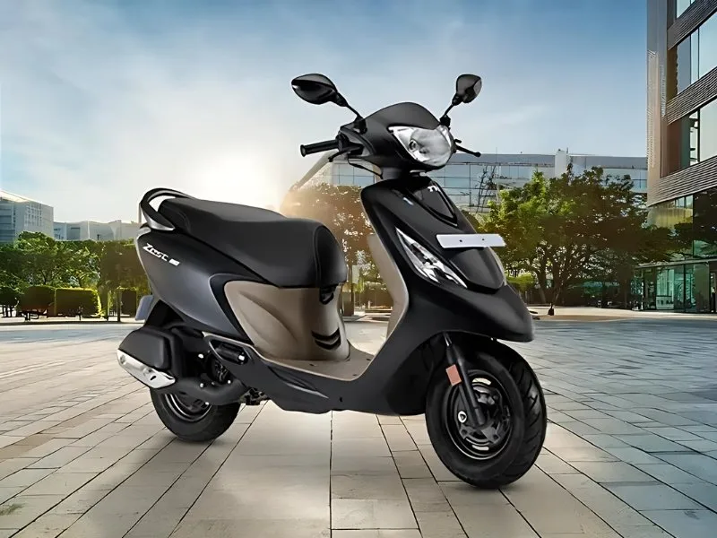 TVS Scooty Zest 110 scooter 2025 analog instrument cluster with modern features