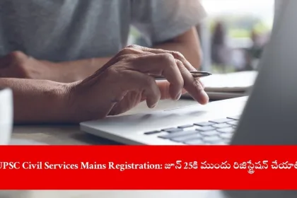 candidate filling UPSC Civil Services Mains 2025 DAF-I online, India 2025