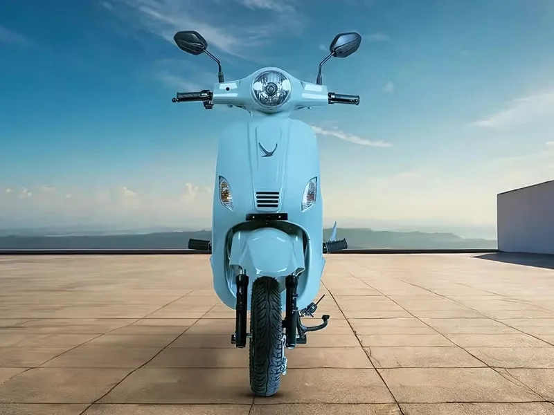 Digital instrument cluster of Vegh S60 electric scooter 2025, enhancing premium commuting experience