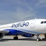 Minister TG Bharath releasing the Vijayawada-Kurnool flight schedule poster for Indigo’s 2025 service