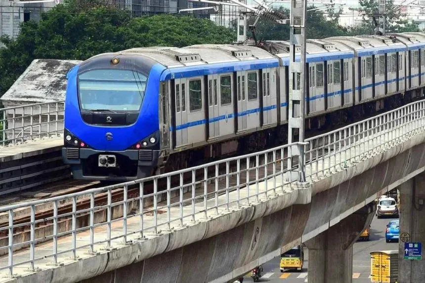 Conceptual image of Visakhapatnam Metro Rail, set to begin construction in 2025 with ADB funding support.