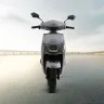 Warivo Edge electric scooter 2025 in white color on Andhra Pradesh street