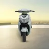 Warivo Neo electric scooter 2025 in white color on Andhra Pradesh street