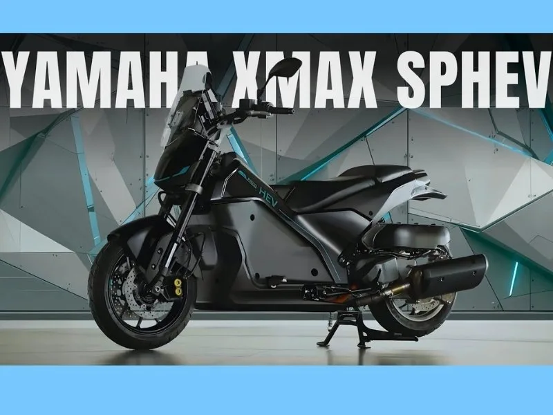 Yamaha XMAX Hybrid scooter 2025 7-inch TFT display with Bluetooth connectivity