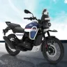 2025 Yezdi Adventure in Forest Green on Andhra Pradesh off-road trail