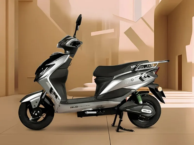 Digital instrument cluster of Zelio Eeva e-scooter 2025, enhancing budget-friendly commuting experience
